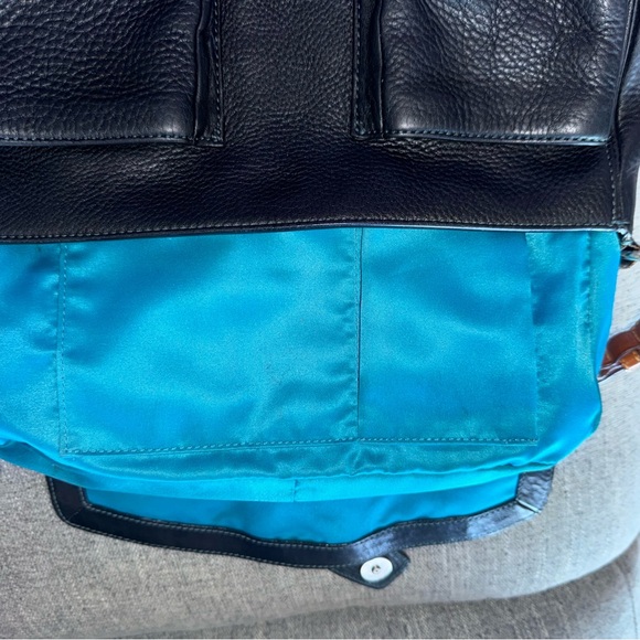 coach Chelsea Black Leather Shoulder bag Y2K - Picture 11 of 13